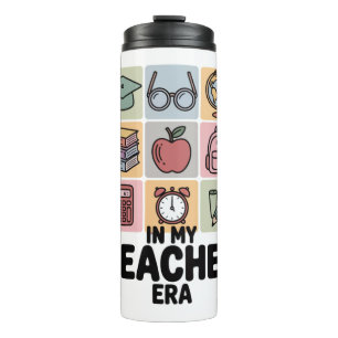 Termo En Mi Era de Maestra Vida de Maestra de Jardín de 