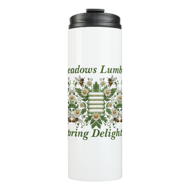 Termo Encantador Meadows Primavera Lumbar Delight Pillow (Anverso)