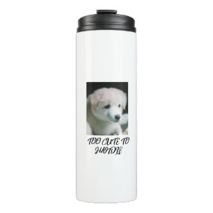 Termo "Encanto de Cachorro Blanco Esponjoso"