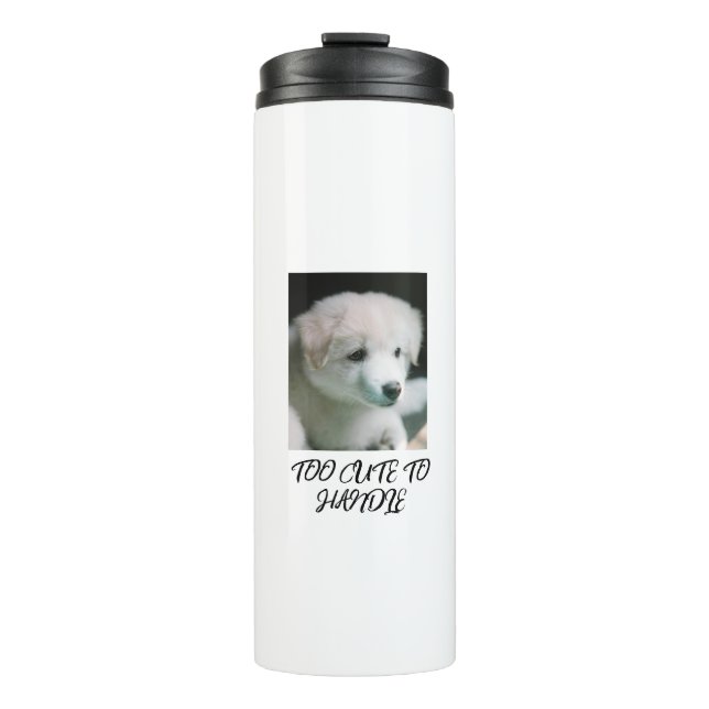 Termo "Encanto de Cachorro Blanco Esponjoso" (Anverso)