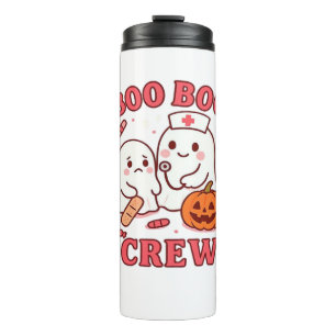Termo Enfermera de Boo Boo Enfermera divertida fantasma
