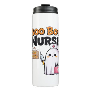 Termo Enfermera De Boo En Una Camiseta Clásica De Duty