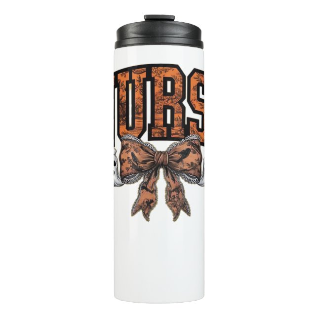 Termo Enfermera de Halloween Coquette Bow Spooky Classic (Anverso)