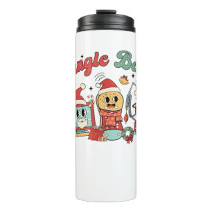 Termo Enfermera de jingle Bells, enfermera Navidad, grac