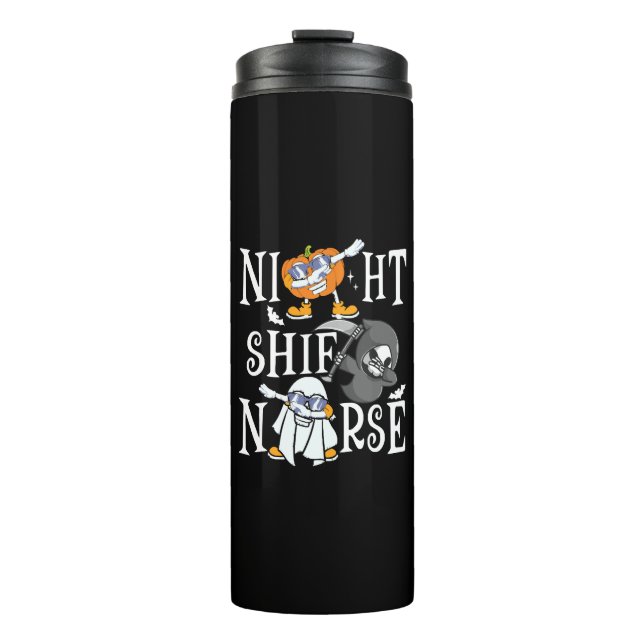 Termo Enfermera de turno noche (Anverso)