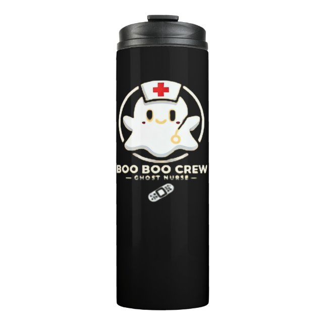 Termo Enfermera fantasma de Boo Boo Crew - Halloween dul (Anverso)