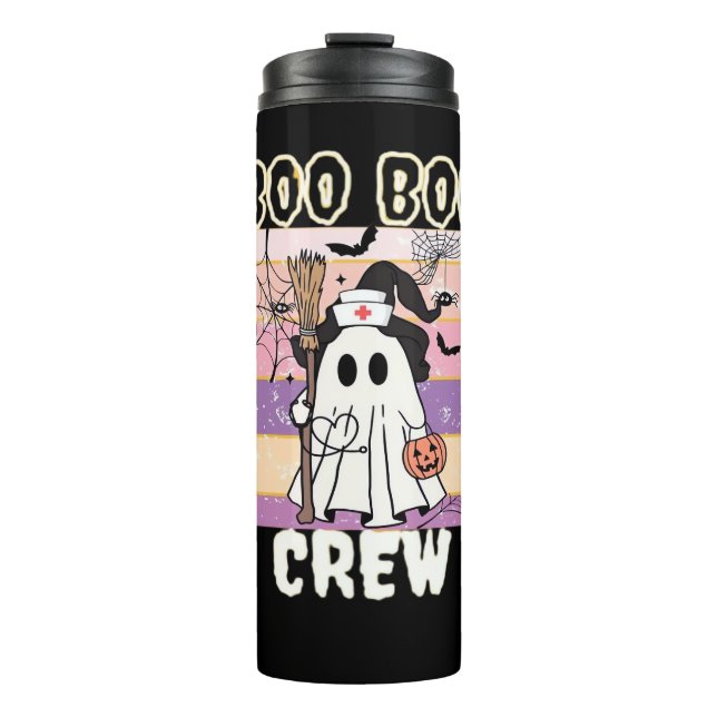 Termo Enfermera fantasma de Boo Boo Crew Halloween Esenc (Anverso)