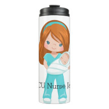 Enfermera personalizada de la NICU con Navidades p