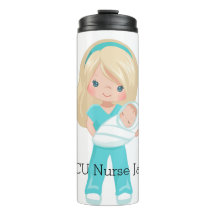 Enfermera personalizada de la NICU con Navidades p