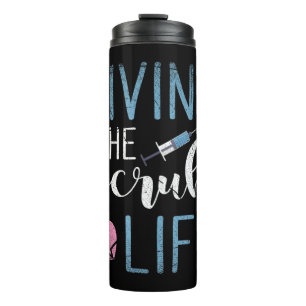 Termo Enfermera vital para el escrutinio si tienes una f