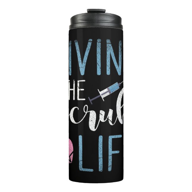 Termo Enfermera vital para el escrutinio si tienes una f (Anverso)