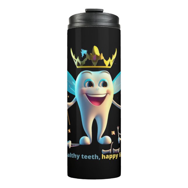 Termo Enfermero dental dentista. (Anverso)