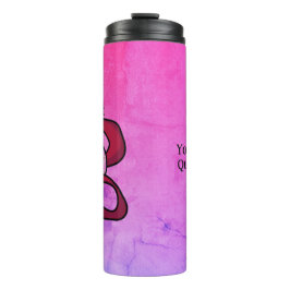 Termo Enigmático personalizado con ojos entrelazados