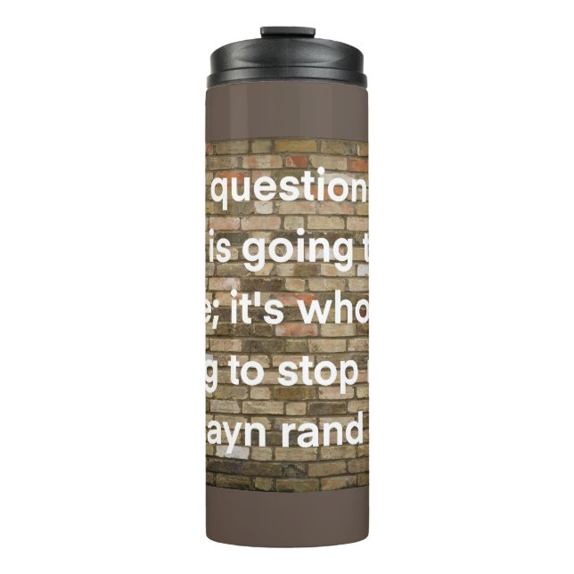 Termo Enmascarar tus sueños (Anverso)