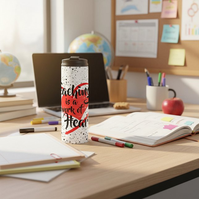 Termo Enseñando tumbler térmico (Subido por el creador)