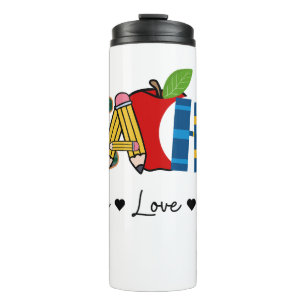 Termo Enseñar amor Inspire Profesora Scholl 10 días