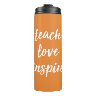 Termo Enseñe al amor inspiran el frase inspiradora