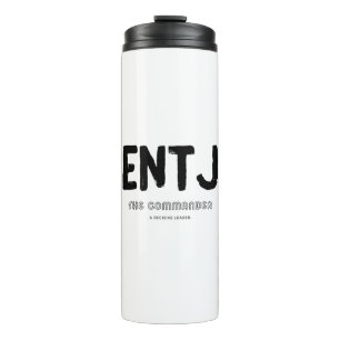 Termo ENTJ - Líder decisivo (negro)