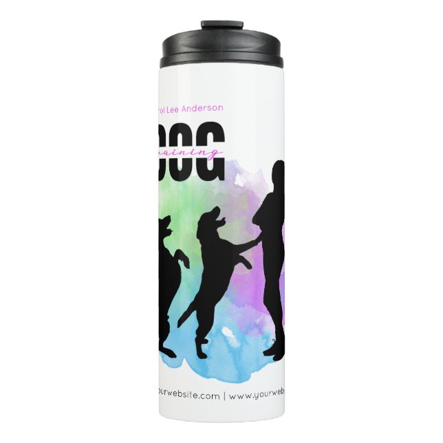 Termo Entrenamiento de perros / Entrenador de perros (Anverso)