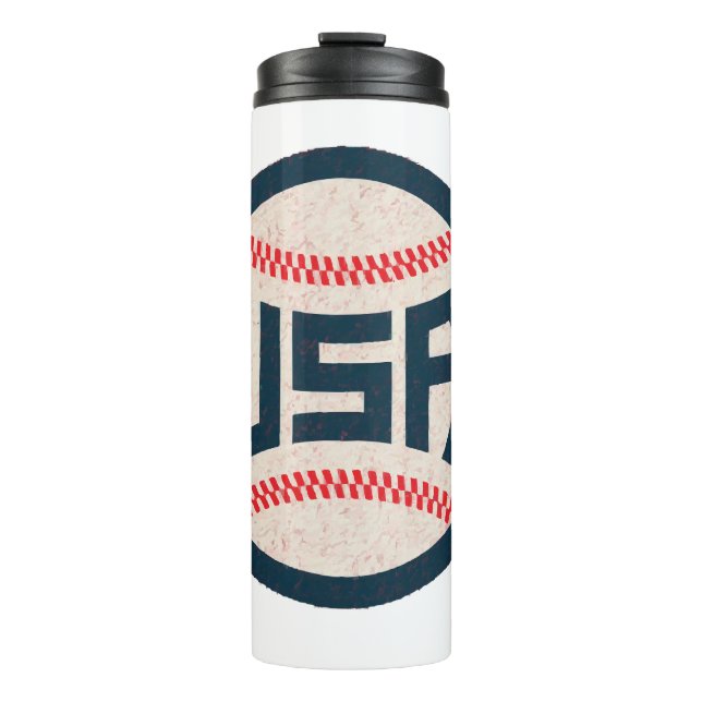 Termo Equipo de Béisbol de EE. UU. (Anverso)