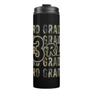 Termo Equipo de Camuflaje 3er Grado Equipo Regreso a la 