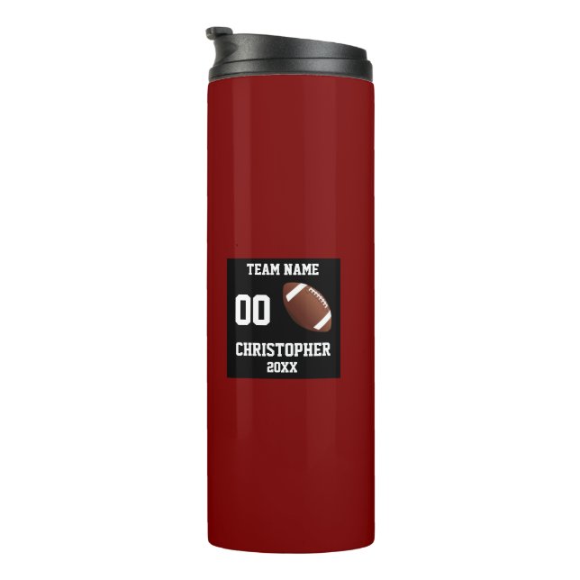 Termo Equipo de fútbol (Rotado hacia la derecha)