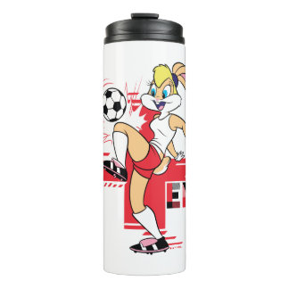 Termo Equipo de Lola Bunny Inglaterra Gráfico de Fútbol