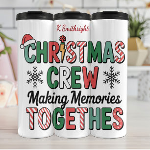 Termo Equipo de navidades haciendo Recuerdos juntos