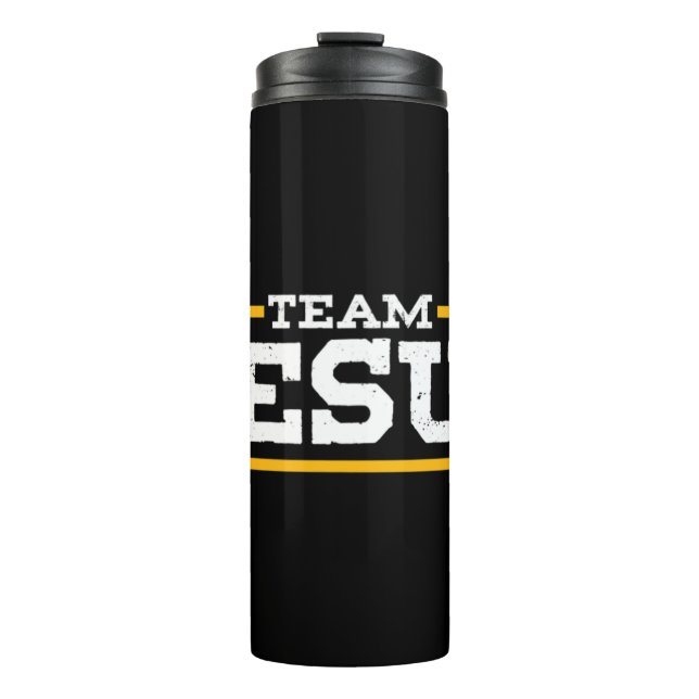 Termo Equipo Jesucristo Dios Cristiano Católico Ortodoxo (Anverso)