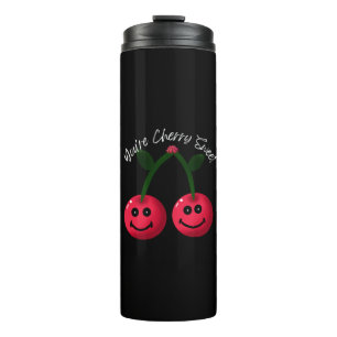 Termo Eres Cherry Sweet Typography, Cute Cherry Pun