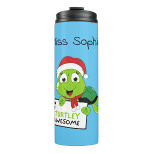 Termo Eres Impresionante Peros De Tortuga Graciosos, Azu