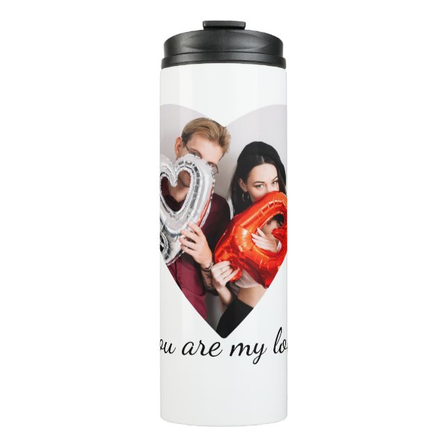 Termo Eres Mi Amante – Diseño de Corazón Romántico (Anverso)