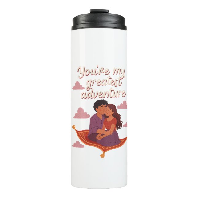 Termo Eres mi mayor aventura – Tumbler Térmico (Anverso)