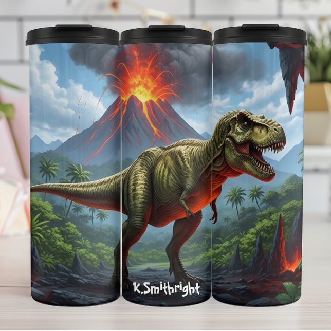 Termo Erupción del Volcán T-Rex Rugido Prehistórico (Subido por el creador)