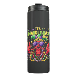 Termo Es el Mardi Gras Bruh Chrimp gracioso en Nueva Orl