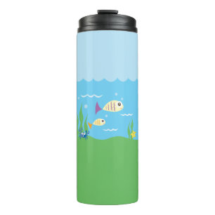 Termo Es Gracioso Simplemente Seguir Bañando Pescado Sub