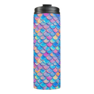 Termo Escala de Neón Rosa Azul