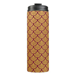 Termo Escalas de sirenas Art Deco - Magenta