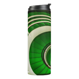 Termo Escalera circular verde