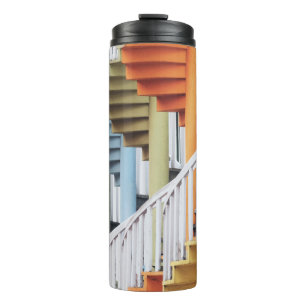 Termo Escaleras de caracol multicolor