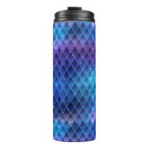 Escamas de Dragón Azules con Brillo y Ombre