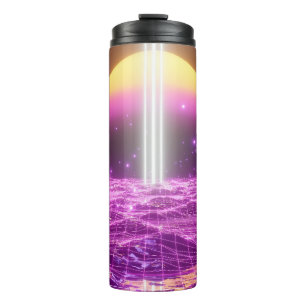 Termo Escena de arte pop de ciencia ficción rosa moderno