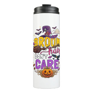 Termo Escoba Pelo No Importa Halloween Sombrero de Bruja