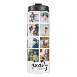 Termo Escritura moderna del día del padre collage de fot