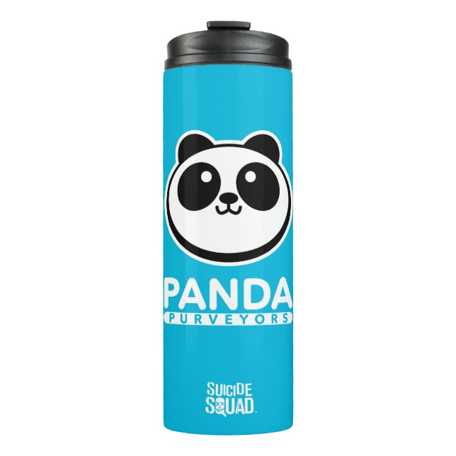 Termo Escuadrón suicida | Logo de Panda Purveyors (Anverso)