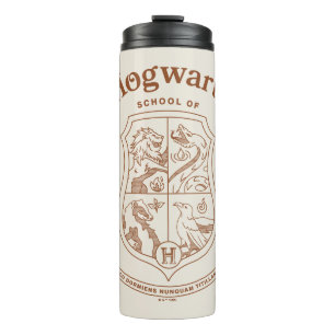 Termo Escudo de la Escuela de Magia y Hechicería HOGWART