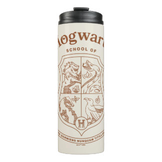 Termo Escudo de la Escuela de Magia y Hechicería HOGWART