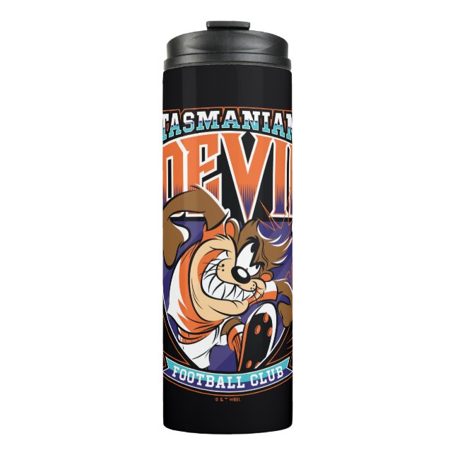 Termo Escudo del Club de Fútbol Tasmanian Devil (Anverso)