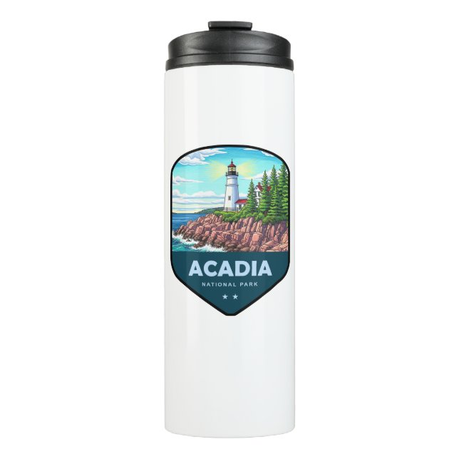 Termo Escudo del Parque Nacional Acadia (Anverso)