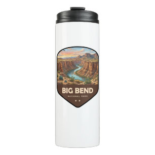 Termo Escudo del Parque Nacional Big Bend